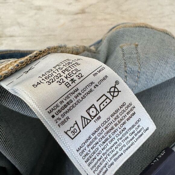 GAP High Rise True Skinny Ankle Jean Size 12/32P NWT - Picture 7 of 11